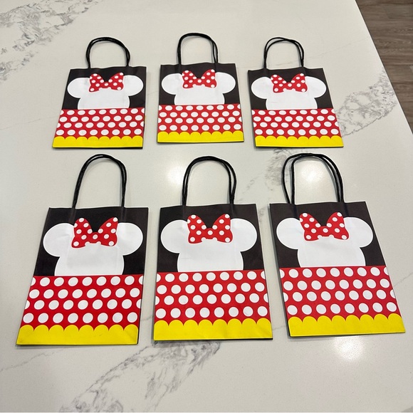 Mickey Inspired Party Set - 12 Headbands and 12 paper favors bags -NWT - Picture 16 of 16